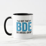 Ik heb die grote Dreidel Energy Grappige Joodse va Mok<br><div class="desc">Chanoeka,  Pascha,  Jiddisch,  Chanoeka,  Joods,  Menora,  Jood,  Gift,  Verjaardag,  Bagel</div>