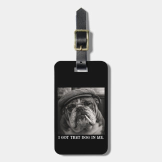 Ik Heb Die Hond In Me Aangepaste Grappige Hond Afb Bagagelabel