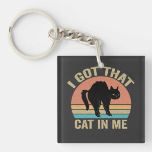 Ik heb die hond in me Grappig huisdier Dier Vintag Sleutelhanger