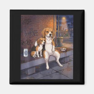 Ik Heb Die Hond In Me Grappige Beagle Die Bier Dri Magneet