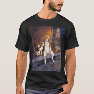 Ik Heb Die Hond In Me Grappige Beagle Die Bier Dri T-shirt