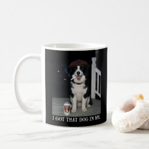 Ik Heb Die Hond In Me, Grappige Border Collie Meme Koffiemok
