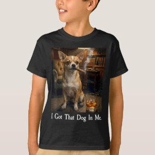 Ik Heb Die Hond In Me Grappige Chihuahua Sigaren E T-shirt