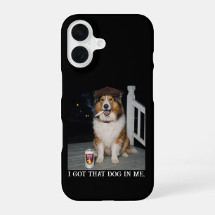 Ik Heb Die Hond In Me, Grappige Collie Meme iPhone 16 Hoesje