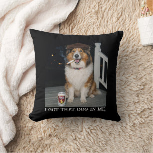 Ik Heb Die Hond In Me, Grappige Collie Meme Kussen