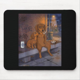 Ik Heb Die Hond In Me Grappige Dachshund Die Bier Muismat
