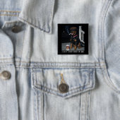Ik Heb Die Hond In Me, Grappige Dobermann Pinscher Vierkante Button 5,1 Cm (In situ)