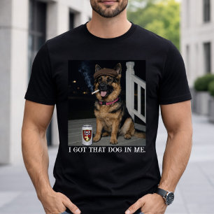 Ik Heb Die Hond In Me, Grappige Duitse Herders Mem T-shirt