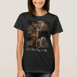 Ik Heb Die Hond In Me Grappige Duitse Herdershond  T-shirt