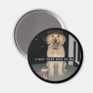 Ik Heb Die Hond In Me, Grappige Golden Doodle Meme Magneet