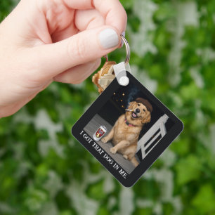 Ik Heb Die Hond In Me, Grappige Golden Retriever M Sleutelhanger