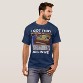 Ik Heb Die Hond In Me Grappige Hotdog Pullover vin (Voorkant volledig)
