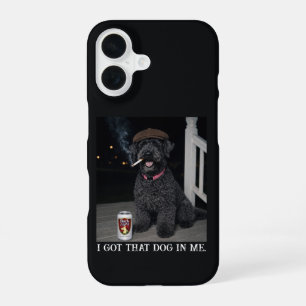Ik Heb Die Hond In Me, Grappige Kerry Blue Terrier iPhone 16 Hoesje
