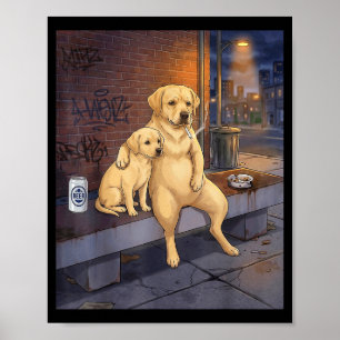 Ik Heb Die Hond In Me Grappige Labrador Retriever  Poster
