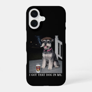 Ik Heb Die Hond In Me, Grappige Miniatuur Schnauze iPhone 16 Hoesje