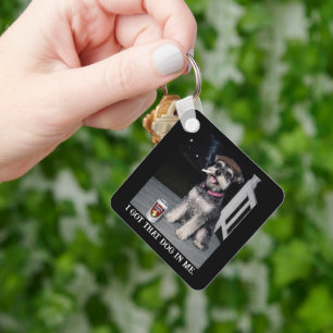 Ik Heb Die Hond In Me, Grappige Miniatuur Schnauze Sleutelhanger