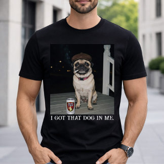 Ik Heb Die Hond In Me, Grappige Pug Meme T-shirt