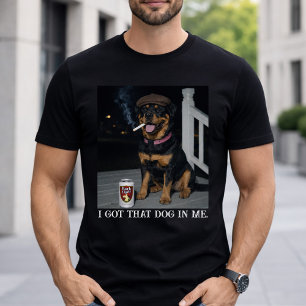 Ik Heb Die Hond In Me, Grappige Rottweiler Karakte T-shirt