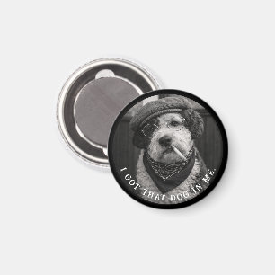 Ik Heb Die Hond In Me Grappige Sheepadoodle Foto Magneet