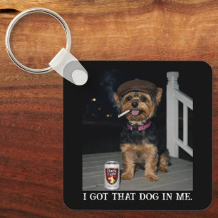 Ik Heb Die Hond In Me, Grappige Yorkie-persoonlijk Sleutelhanger