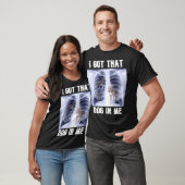 Ik heb die hond in me Xray Meme T-shirt (Unisex)