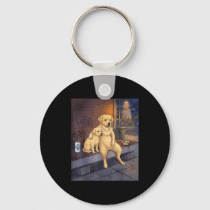 Ik heb die hond in mij grappige Labrador Retriever Sleutelhanger