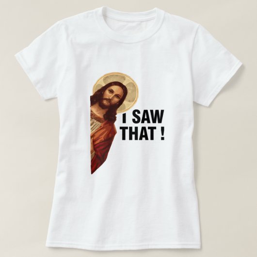 Ik heb die Jezus Christus gezien T-shirt (Design voorkant)