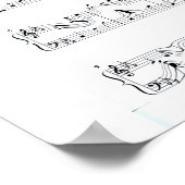 Ik heb die "Sonata Allegro Blues". Poster (Hoek)