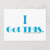 Ik heb dit, Daily Affirmation Flash Kaart (Voorkant)