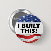 Ik heb dit gebouwd! ronde button 5,7 cm (Voorkant /achterkant)