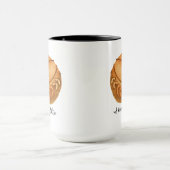 Ik heb dit gekneed, Sourdough Bread Coffee Mok (Midden)