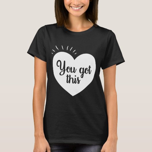 Ik heb dit - Motivatie docent T-shirt (Voorkant)