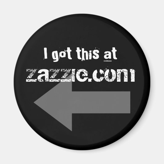 Ik heb dit op Zazzle.com Magneet (Voorkant)
