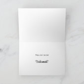 Ik heb dit voorstel van Funny bridesmaid. Kaart (Binnen)