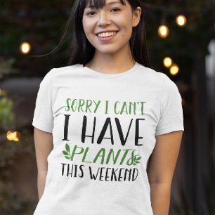 Ik heb dit weekend Planten T-shirt