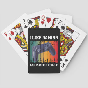 IK HEB DOL OP GAMEN EN MISSCHIEN 3 MENSEN POKERKAARTEN