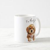 Ik heb dorst naar een verdrietige puppy Mok (Voorkant rechts)