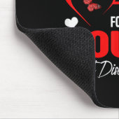 Ik heb Draag voor mijn neef Heart Disease Awarenes Muismat (Hoek)