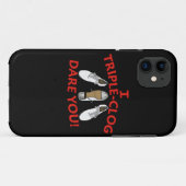 Ik heb drie clog met jou. Case-Mate iPhone case (Achterkant (horizontaal))