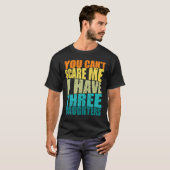 Ik heb drie Daughters Retro Da. T-shirt (Voorkant volledig)