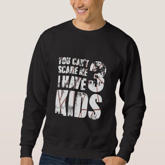 Ik heb drie Kinder outfit voor oom Girl. Trui (Voorkant)