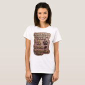 IK HEB DRIE PRIORITEITEN IN HET LEVEN 1 MIJN KAT 2 T-SHIRT (Voorkant volledig)