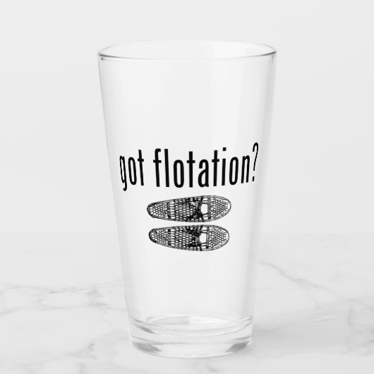 Ik heb drijfschoenen glas (Voorkant)