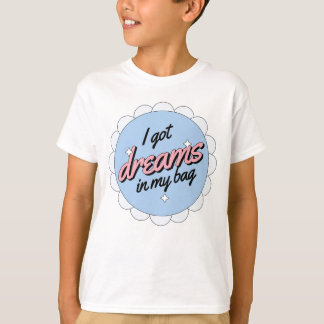 Ik Heb Dromen In Mijn Retro Badge Kinderen T-shirt