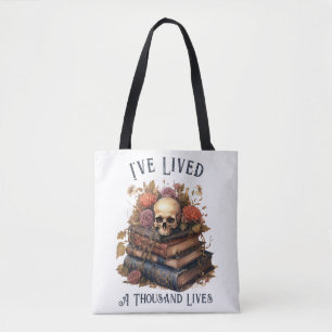 Ik heb duizend levens geleefd, Boekenliefhebber Tote Bag