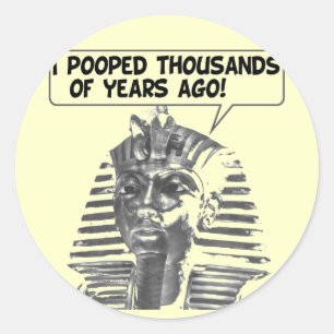 Ik heb duizenden jaren geleden een nieuwe versie g ronde sticker