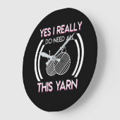 Ik heb echt al die jaarlijkse blikken nodig grote klok (Hoek)