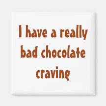Ik heb echt een heel erg verlangen naar chocolade