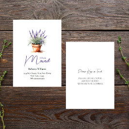 Ik heb een adreswijziging verplaatst Aankondiging 