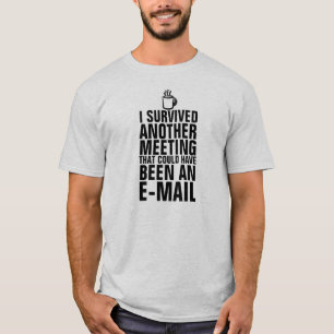 IK HEB EEN ANDERE BIJEENKOMST MET T-SHIRT OVERGENO